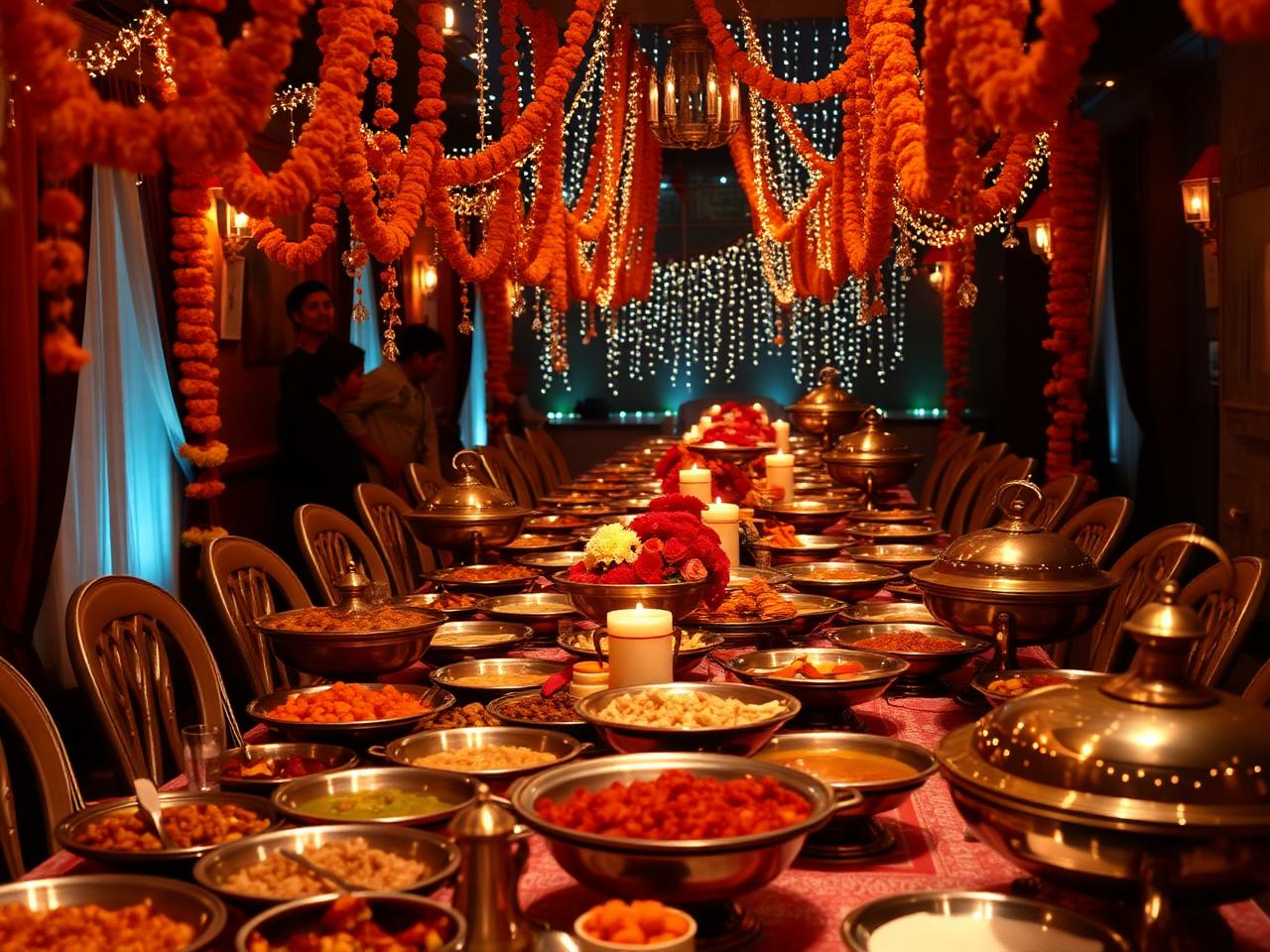 Bengali wedding buffet
